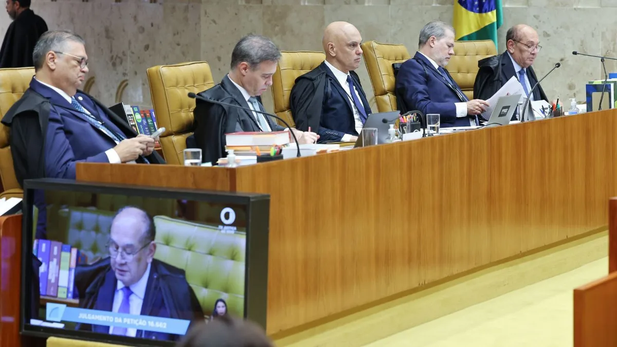 Gilmar questiona atuação de Fachin em processo que envolve Moraes
