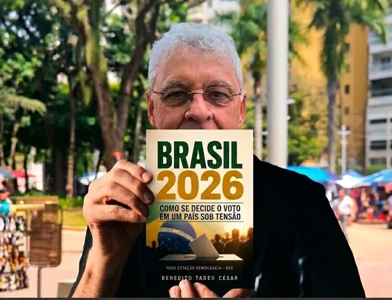 Livro analisa fatores que influenciam o voto no Brasil em 2026