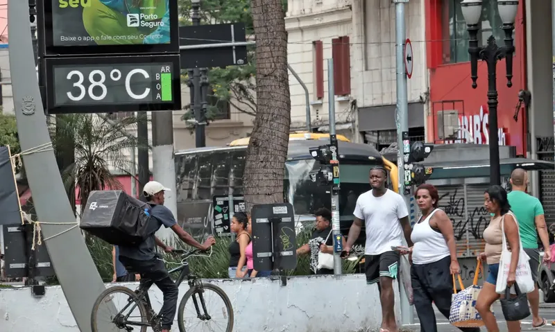 Onda de calor eleva temperaturas em oito estados até esta segunda-feira