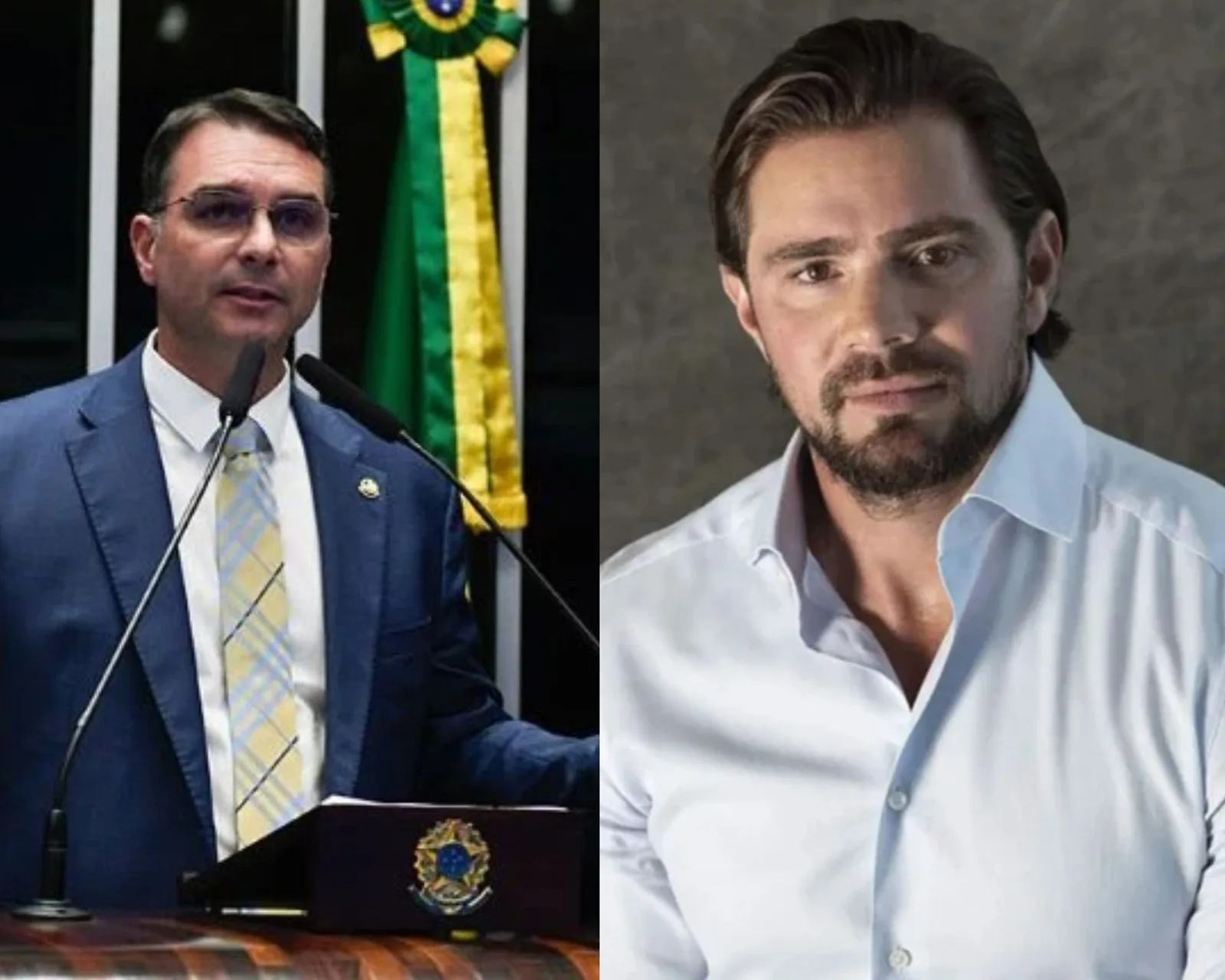 PF aponta Flávio Bolsonaro como interlocutor de Vorcaro em filme