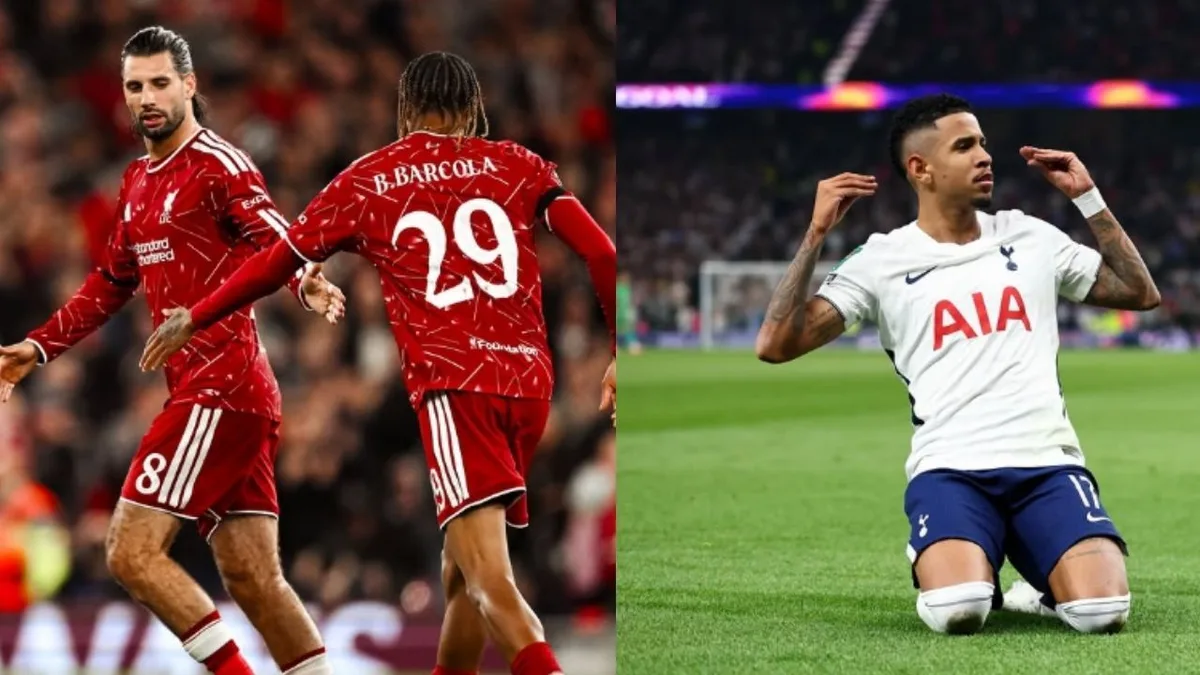 Liverpool e Tottenham duelam pela Copa da Liga Inglesa nesta terça-feira