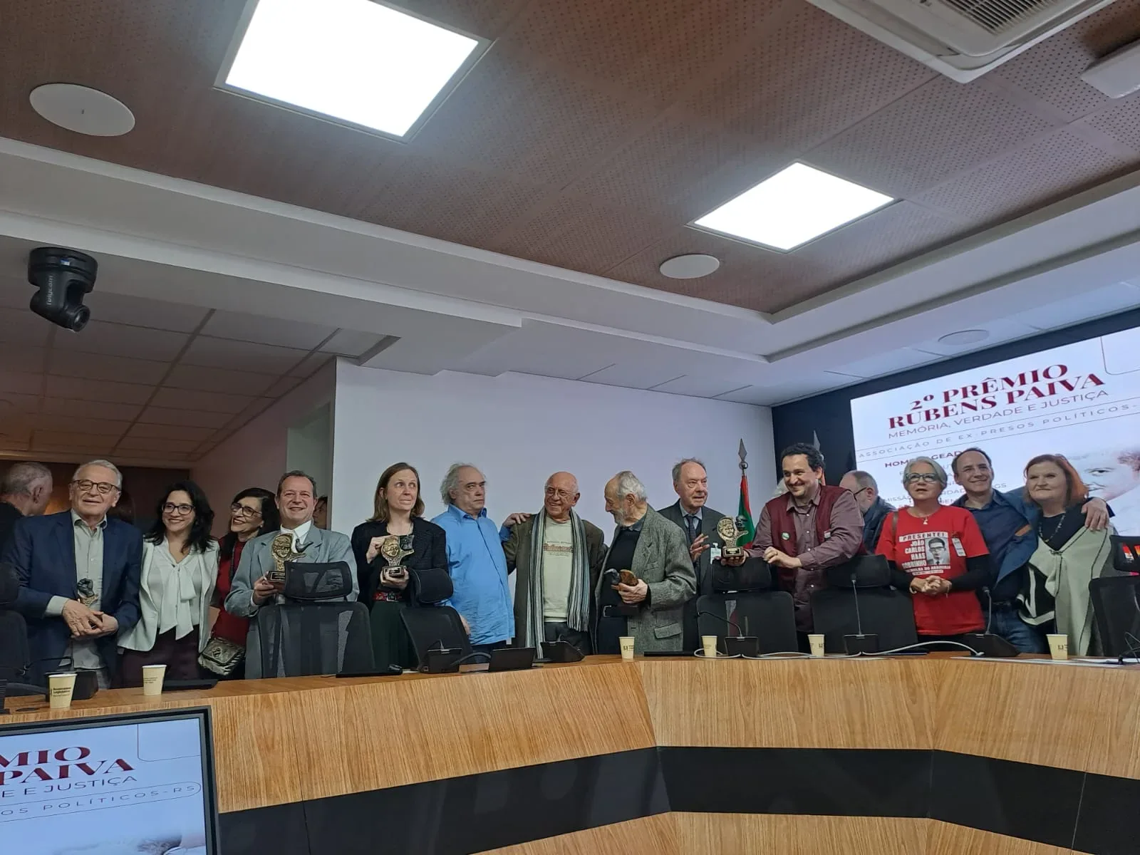 Prêmio Rubens Paiva homenageia defensores da democracia e dos direitos humanos