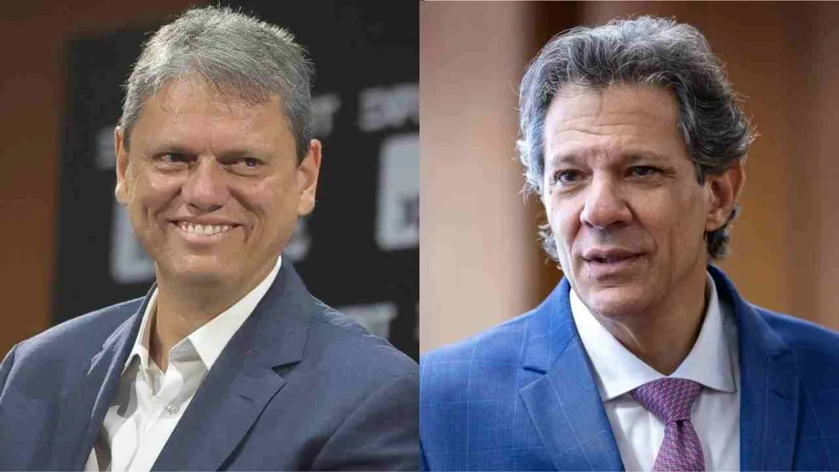 Tarcísio lidera disputa pelo governo de São Paulo com 42% contra 27% de Haddad