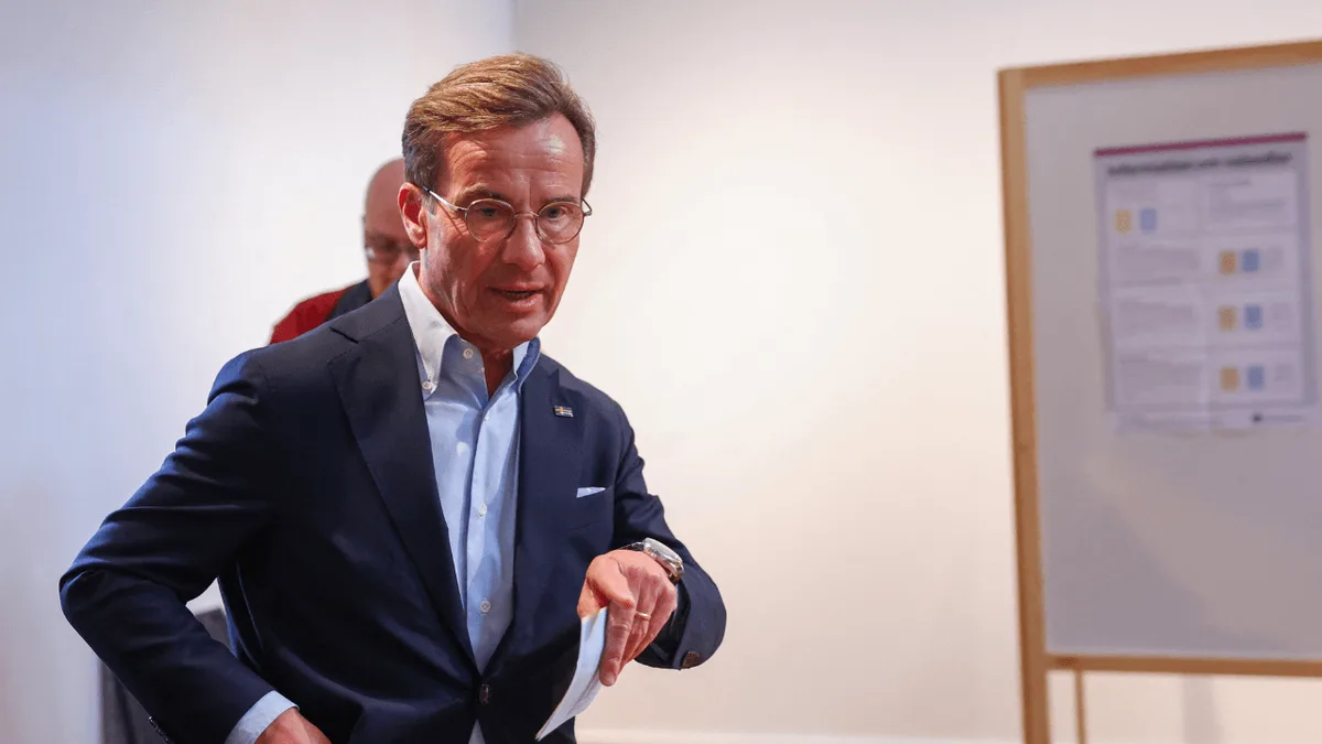 Ulf Kristersson deixa o cargo após derrota da direita na Suécia