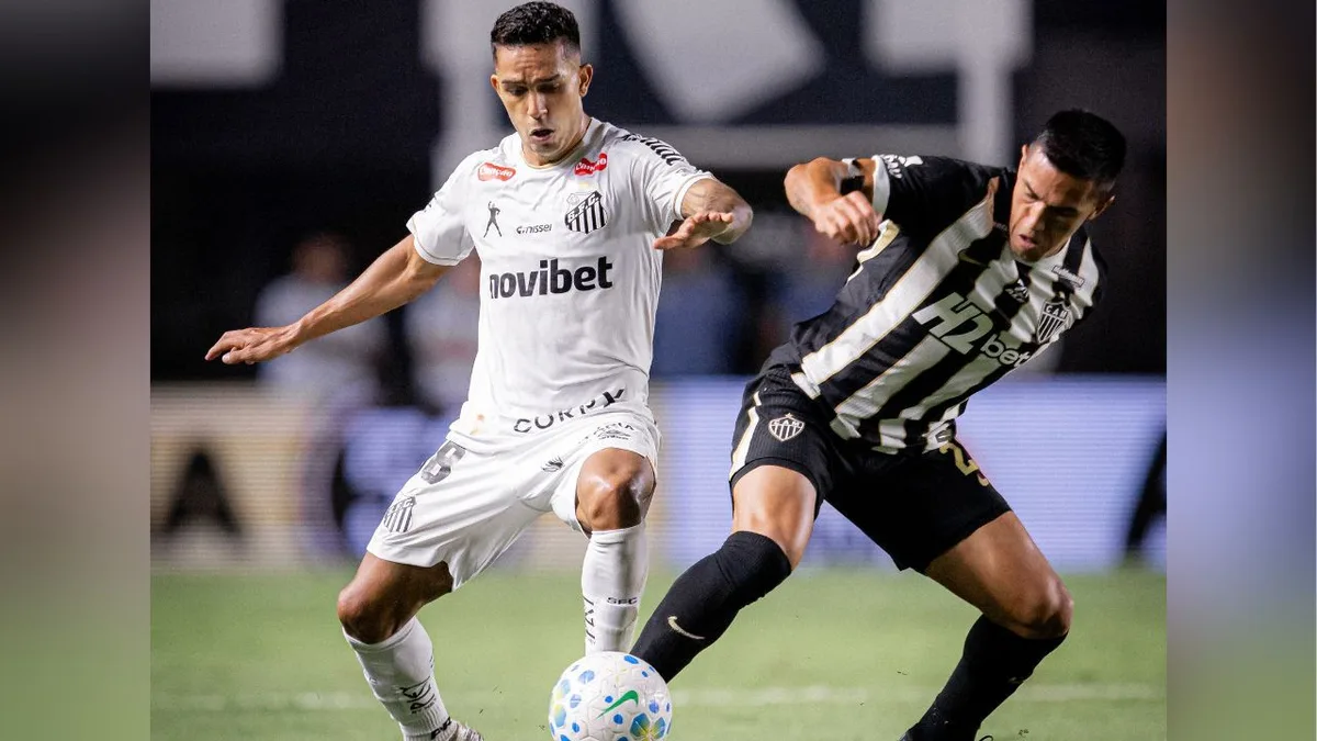 Santos e Atlético-MG disputam vaga nas semifinais da Sul-Americana