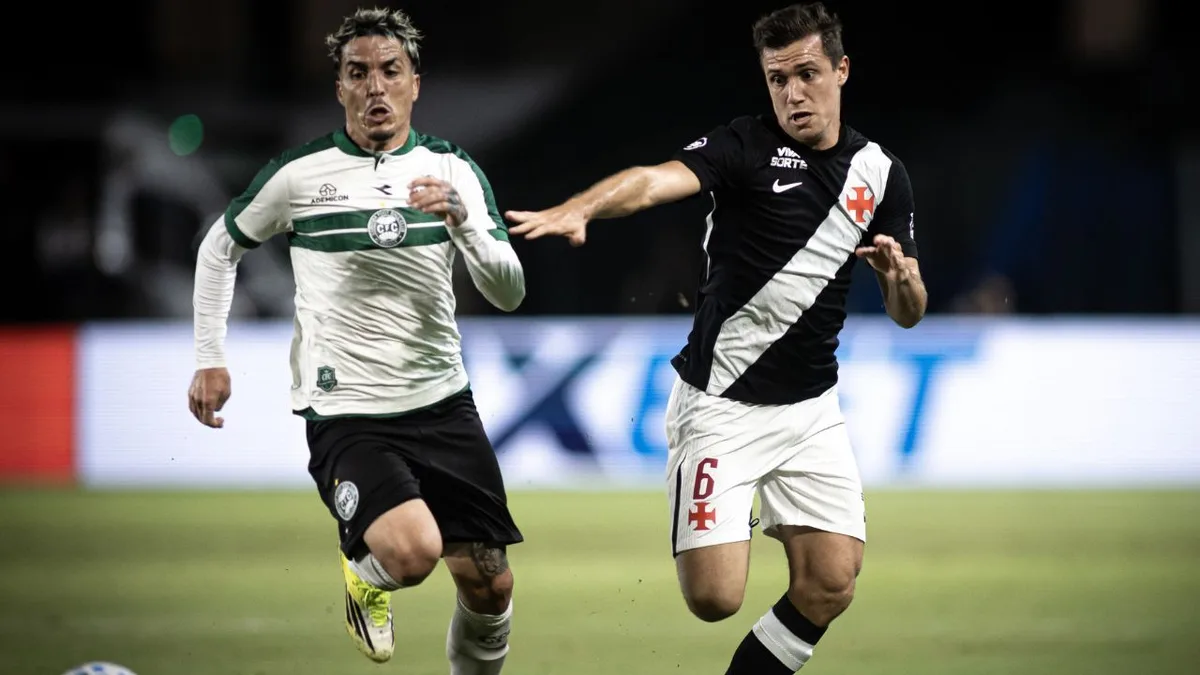Vasco e Coritiba jogam pelo Brasileirão com transmissão exclusiva no Prime Video