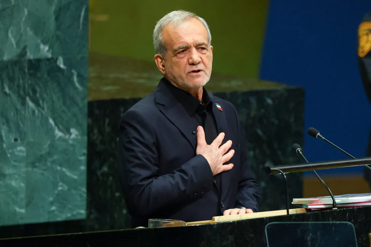 Pezeshkian afirma que os EUA podem decidir o fim da guerra com o Irã