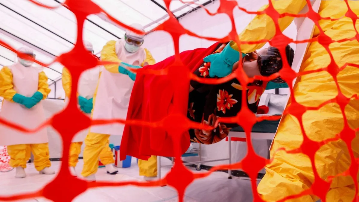 Quênia registra primeira infecção por Ebola no surto em curso