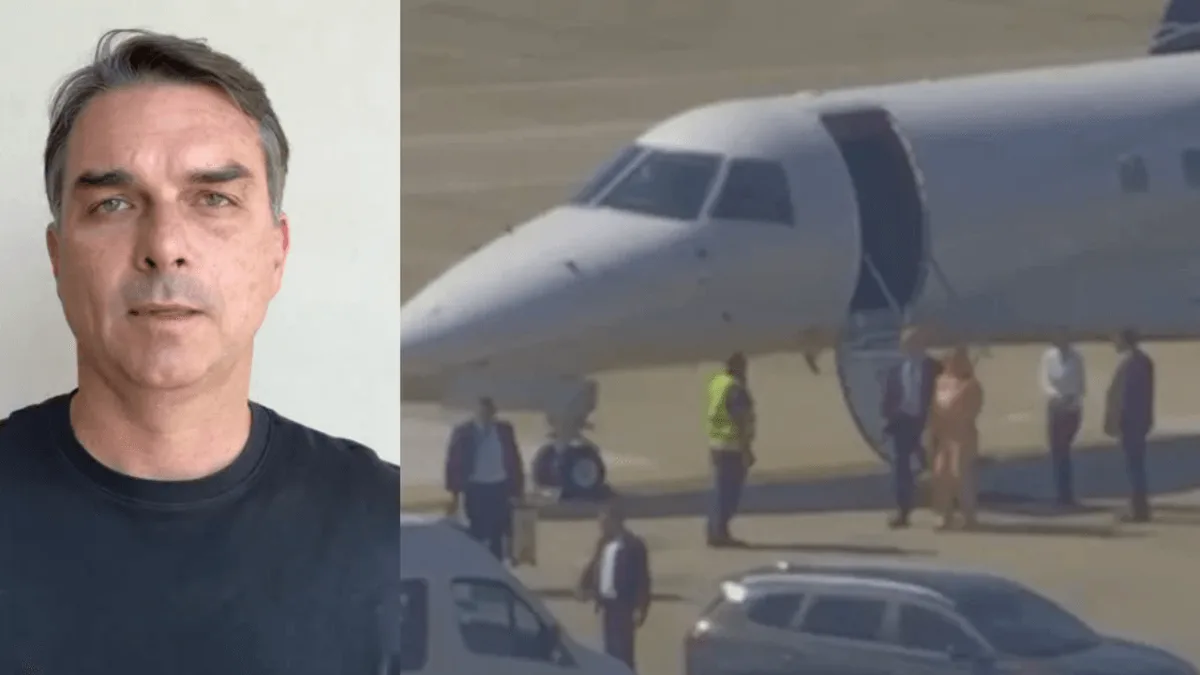 Flávio Bolsonaro acusa Moraes de aparelhar o Estado após vídeo em avião