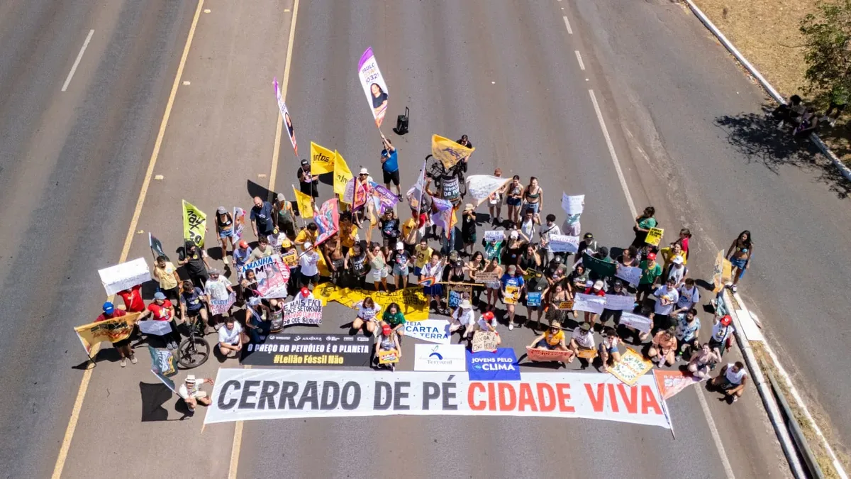 Marcha pelo Clima em Brasília leva pauta ambiental ao debate eleitoral