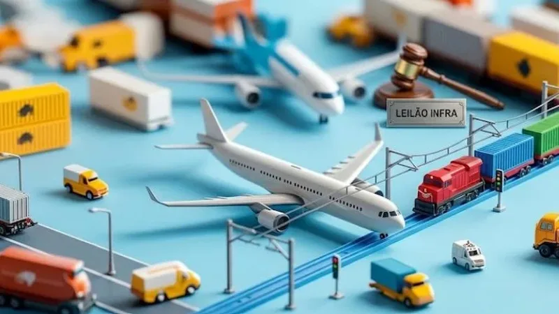 Leilões de infraestrutura de dezembro podem movimentar mais de R$ 47 bilhões