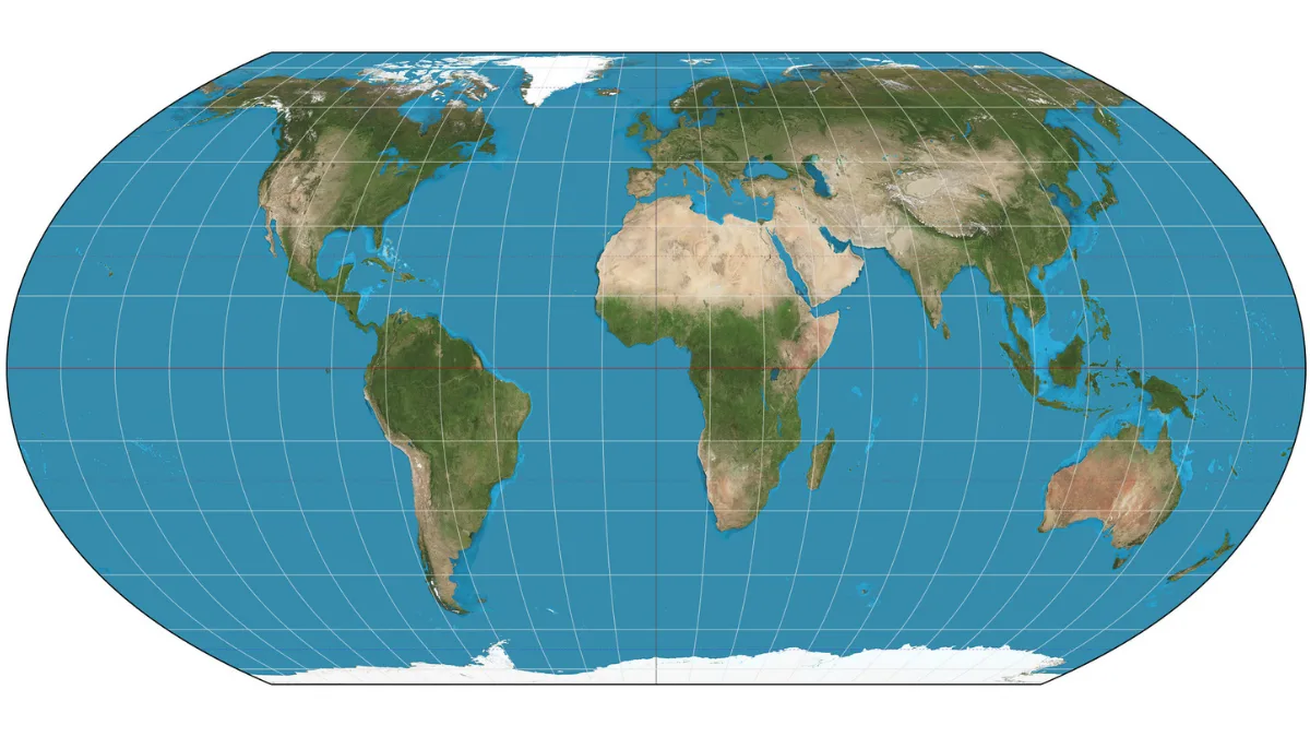 Projeção Terra Igual amplia África e reduz áreas superdimensionadas nos mapas