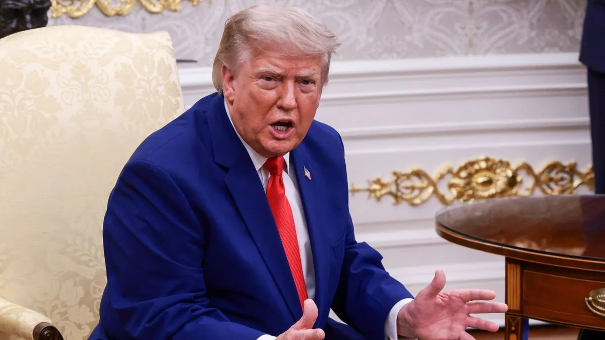 Trump cobra de outros países os custos da atuação dos EUA em Ormuz