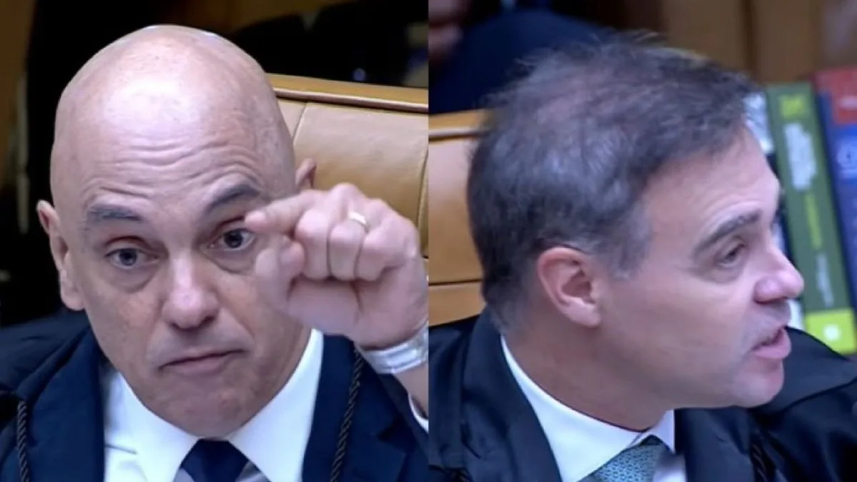 Moraes e Mendonça entram em confronto durante sessão do STF