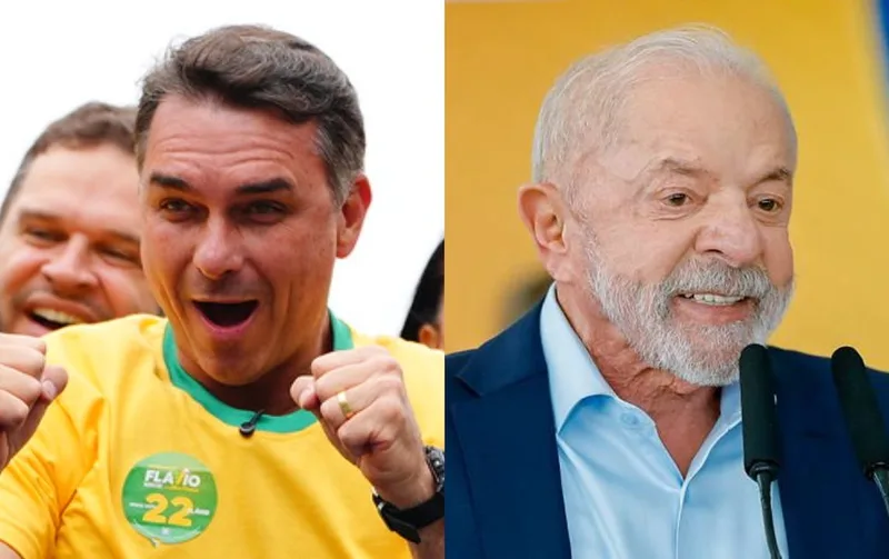 Flávio Bolsonaro marca 42% e Lula 41% em simulação de segundo turno