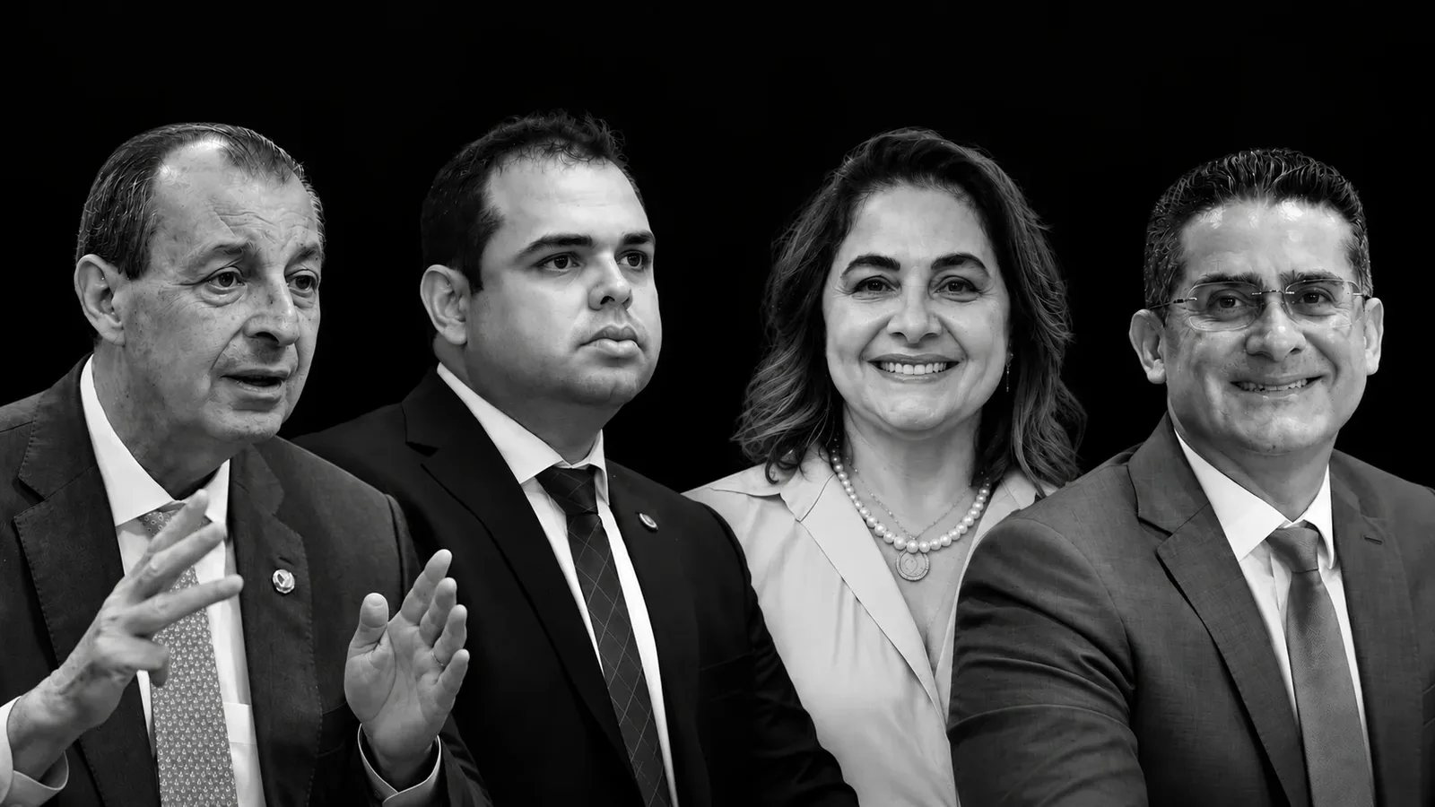 Aziz abre 16,5 pontos sobre David Almeida em simulação no Amazonas