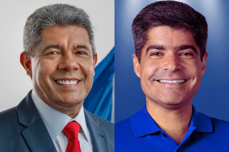 Jerônimo e ACM Neto aparecem empatados na disputa pelo governo da Bahia