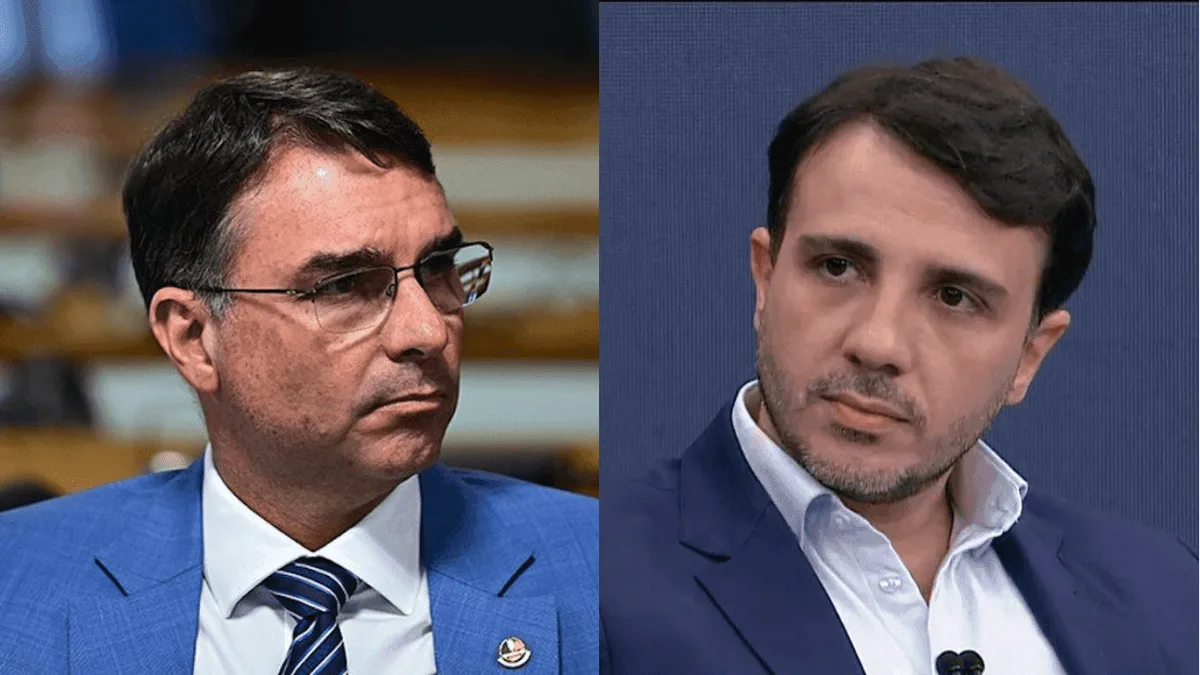 Renan oferece apoio a Flávio se perder debate no sábado