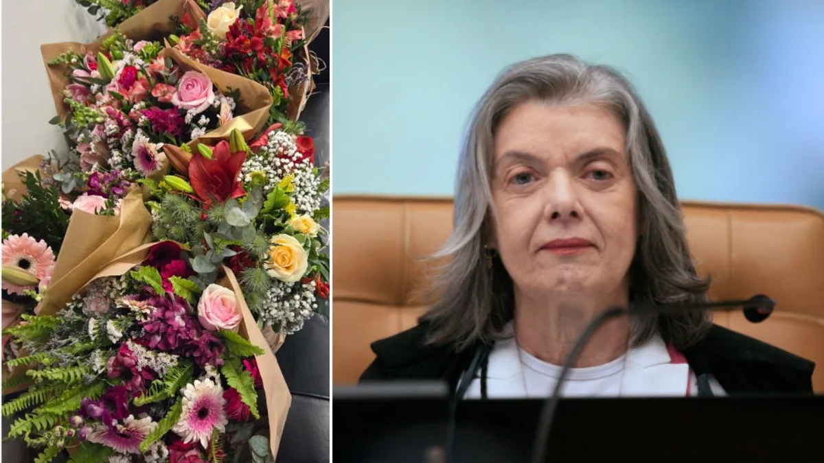 Cármen Lúcia recebe flores e solidariedade de juízas após desabafo no STF