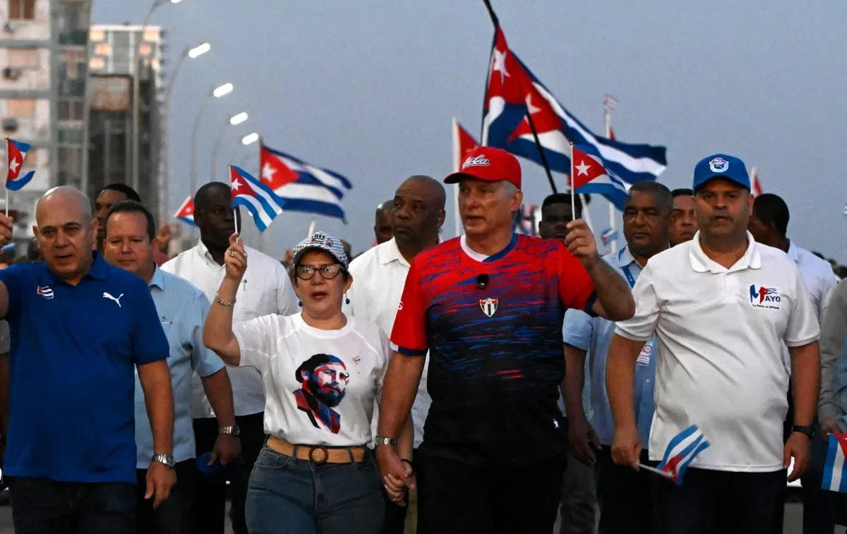Díaz-Canel rejeita mapa de Trump e diz que Cuba não será colônia