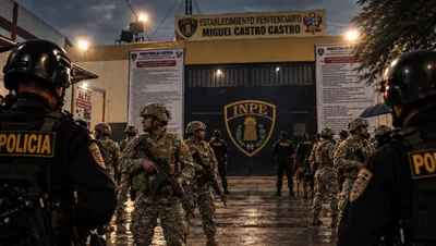 Peru amplia ação contra redes criminosas em cinco penitenciárias