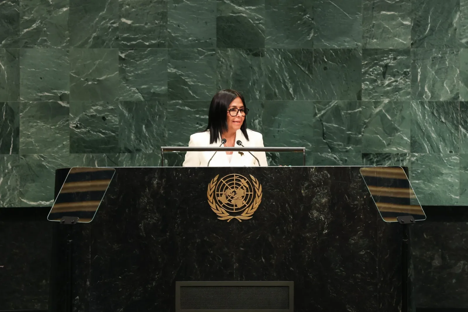 Discurso de Delcy Rodríguez na ONU expõe estratégia de reaproximação da Venezuela