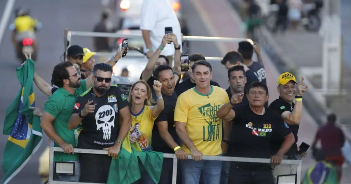 Em Belém, Flávio Bolsonaro concentra discurso em STF e exploração de recursos naturais