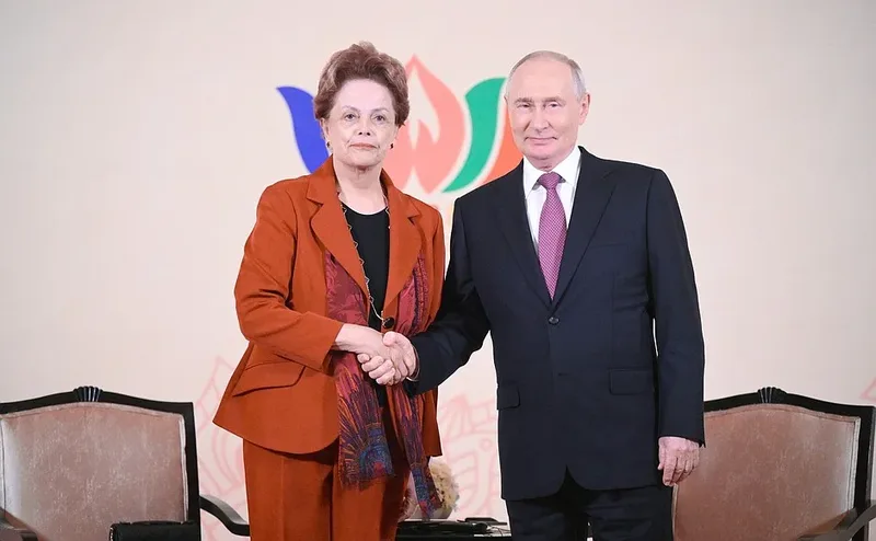 Dilma diz que participação russa fortalece o Banco do Brics e o Sul Global