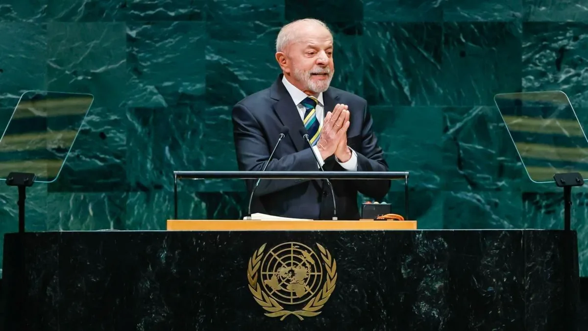 Lula cobra ação da ONU e defende soberania brasileira em discurso
