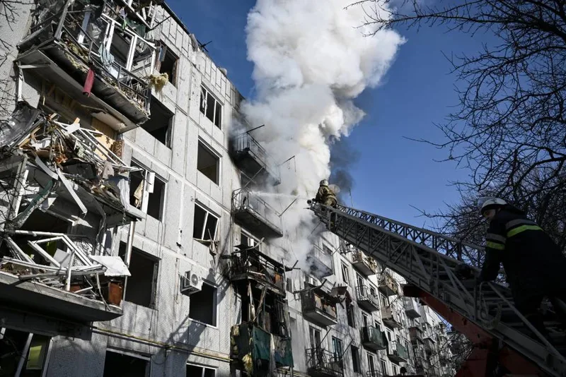 Rússia relata duas mortes após ataques ucranianos com drones e mísseis