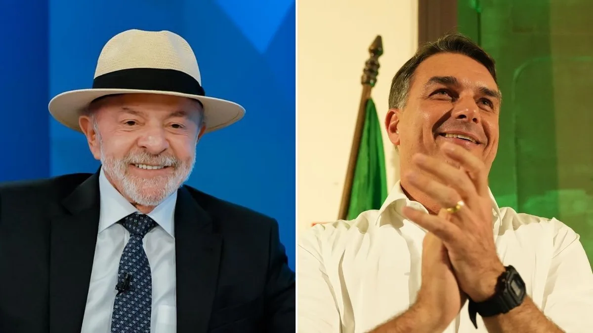 Lula marca 47% e Flávio Bolsonaro, 46%, em simulação de 2º turno