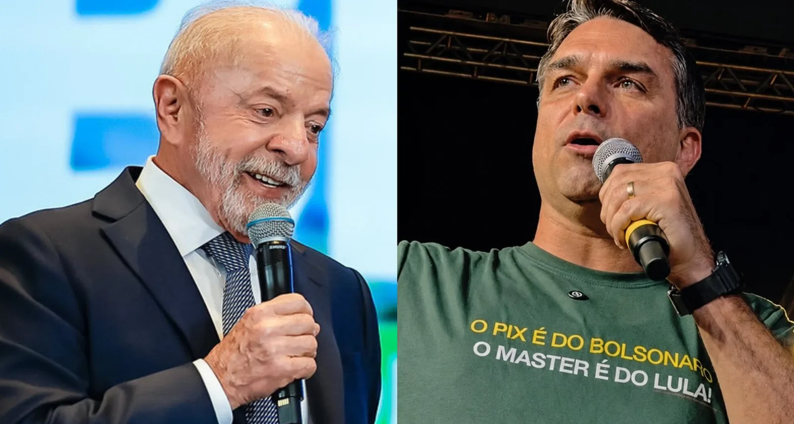 Lula chega a 35% e Flávio Bolsonaro a 32% na pesquisa espontânea