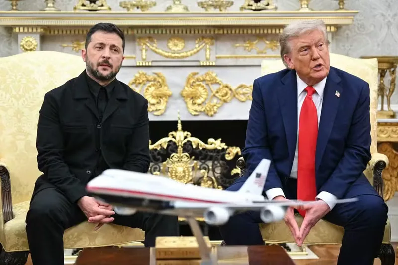 Zelensky afirma que EUA propõem nova rodada trilateral em outubro