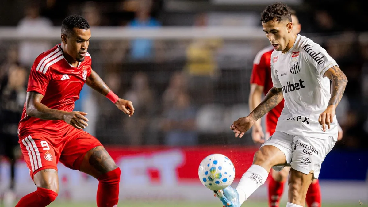 Internacional recebe o Santos pelo Brasileirão neste domingo