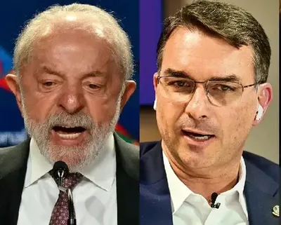 Lula lidera primeiro turno, mas empata com Flávio Bolsonaro no segundo