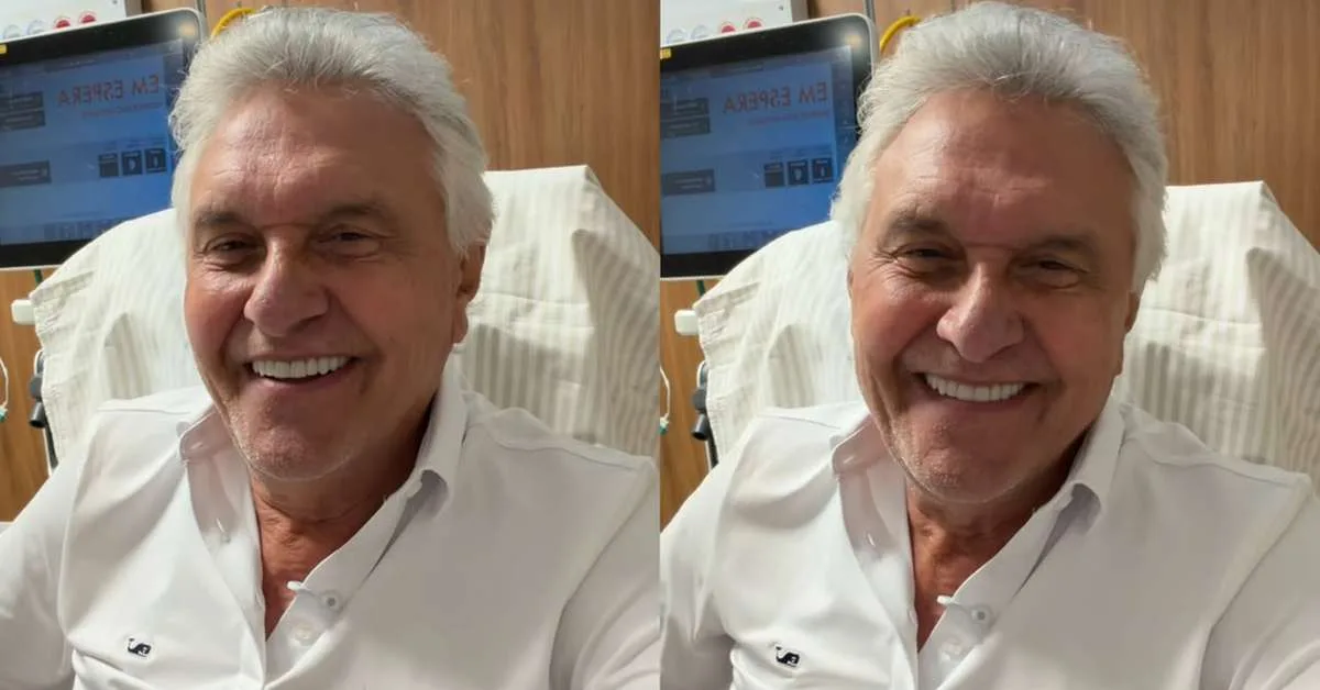 Após alta, Ronaldo Caiado defende escolha de presidente para reorganizar a democracia