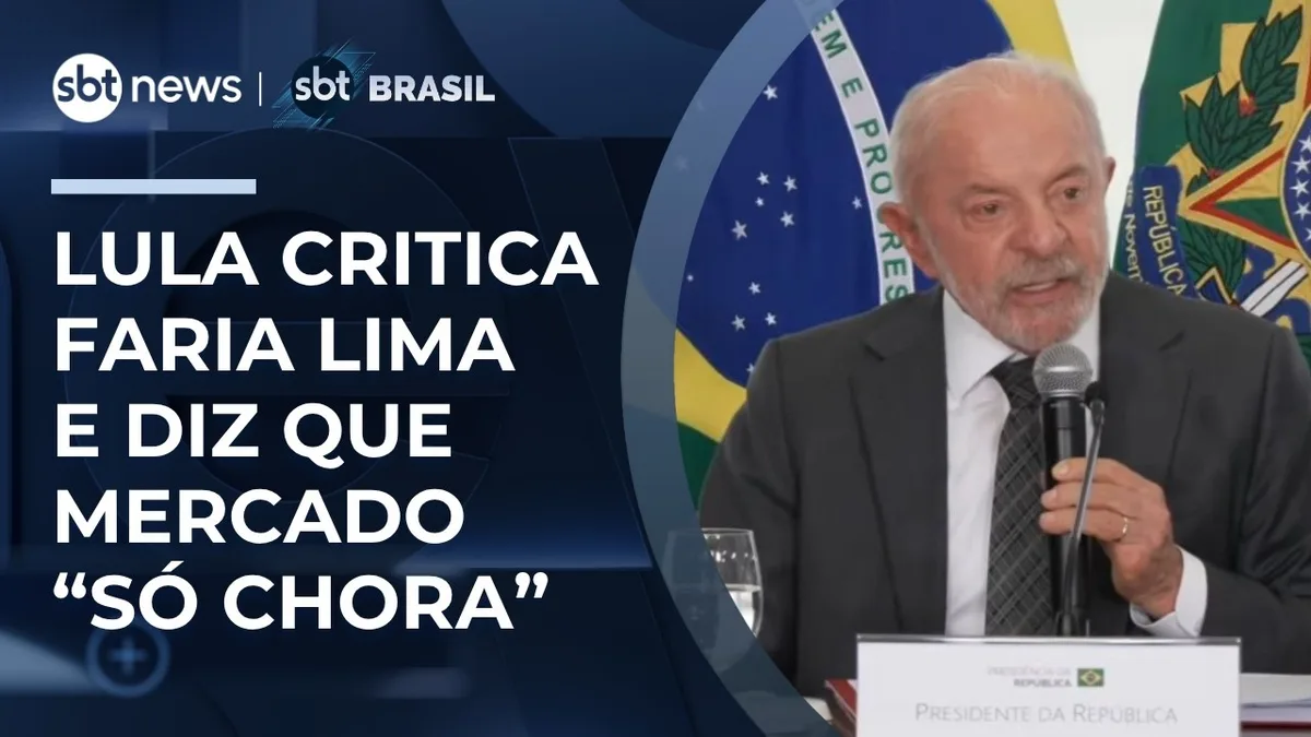 Lula diz que mercado financeiro ignora inclusão e defende gasto em educação