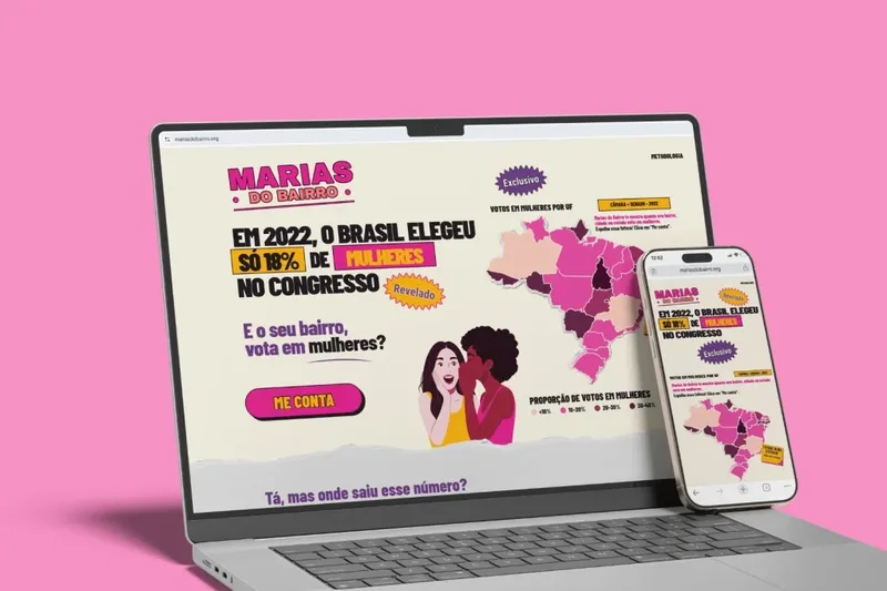 Ferramenta mostra presença do voto em mulheres em municípios e locais de votação