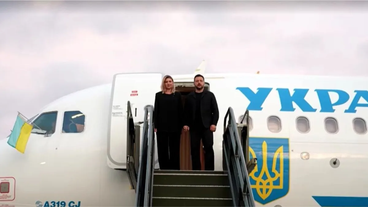 Ucrânia diz que alerta de drones atrasou voo de Zelensky, mas não o colocou em risco