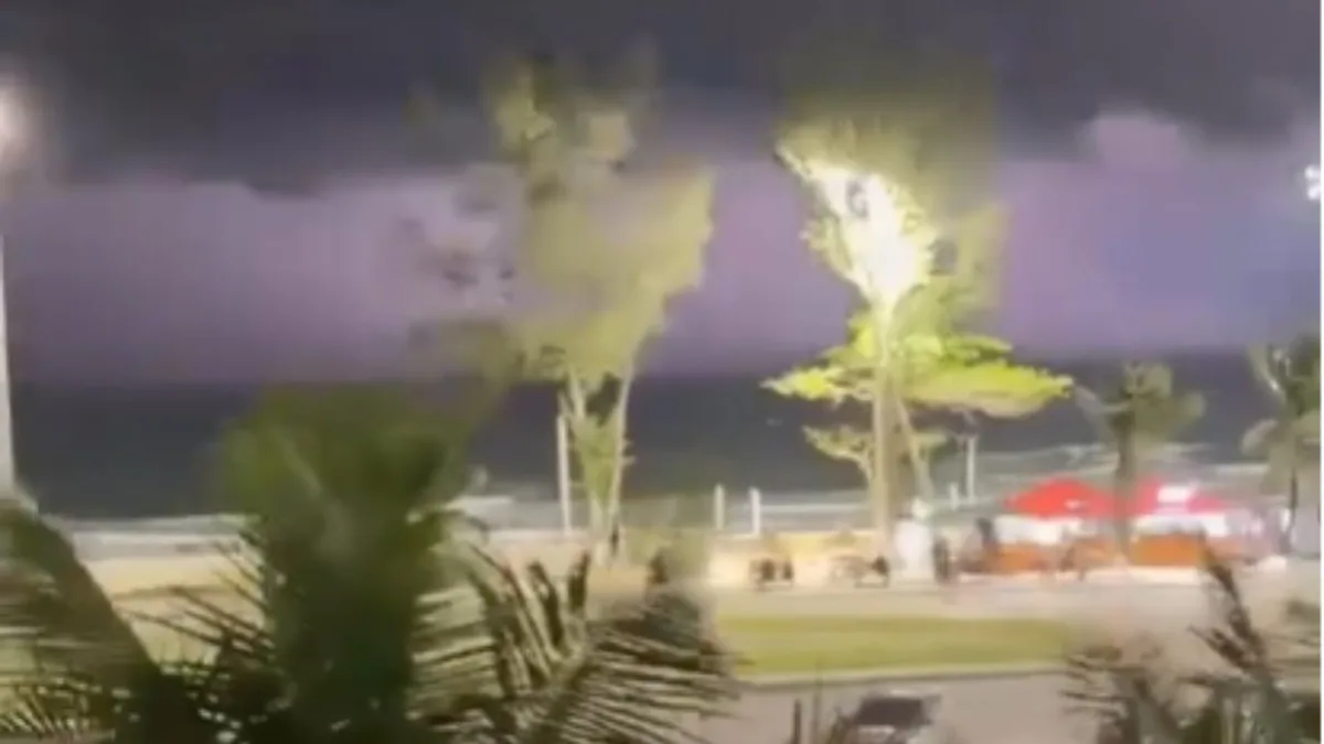 Chuva forte derruba árvores e leva Rio ao Estágio 2 durante a noite
