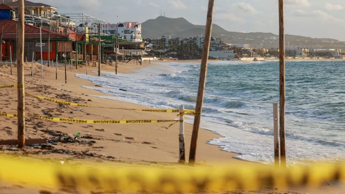 Polo chega ao litoral mexicano com risco de chuvas e ventos fortes