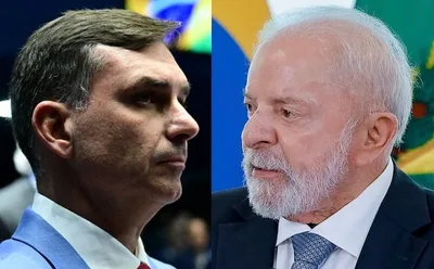 Lula e Flávio Bolsonaro aparecem empatados em rejeição, aponta Datafolha