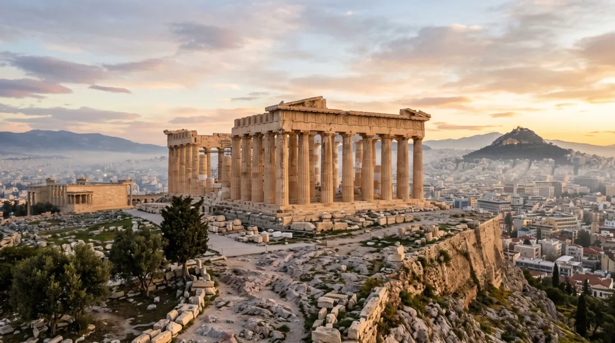 Acrópole de Atenas preserva monumentos moldados por quase 25 séculos