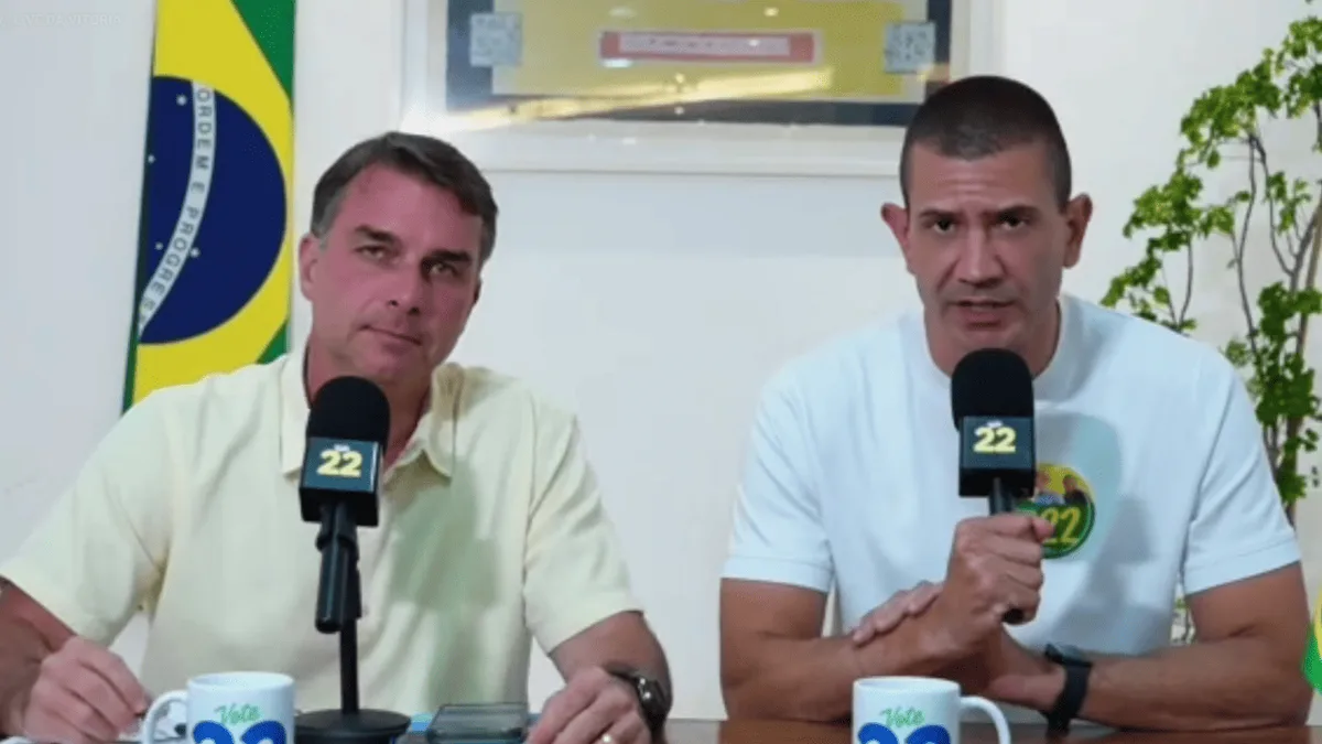 Flávio acusa Judiciário de favorecer Paes e exalta avanço de Douglas Ruas