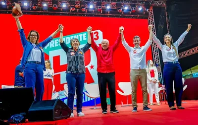 Lula defende voto conjunto em Erika Kokay e Leila para o Senado no DF