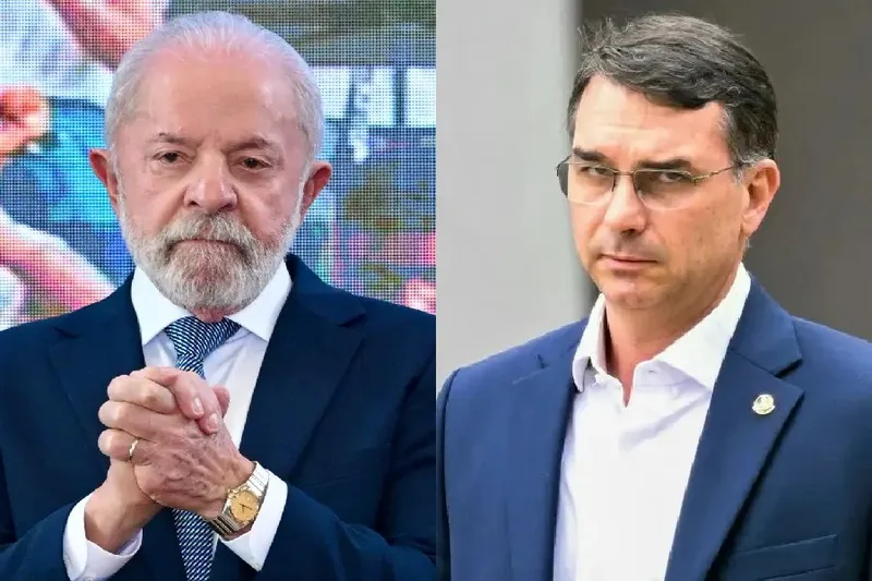 Pesquisas mantêm Lula à frente de Flávio Bolsonaro na disputa presidencial